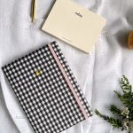 Libreta en Tela Vichy (Lleva tus iniciales)